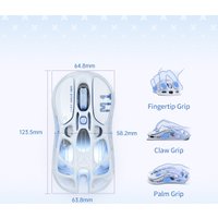 Игровая мышь Gravastar Mercury M1 Pro Ice Blue