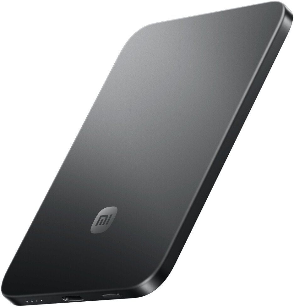 

Внешний аккумулятор Xiaomi UltraThin Magnetic Power Bank 5000 15W MDY-20-EB (черный)