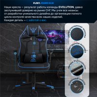 Игровое (геймерское) кресло FLOKY Asgard Blue (синий)