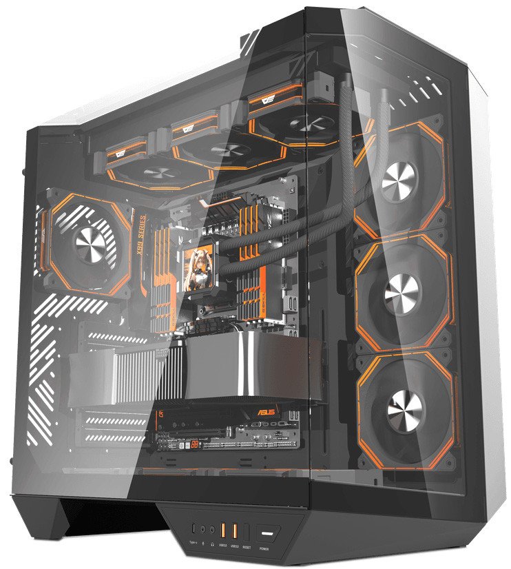 Корпус dark Flash DY470 (черный)