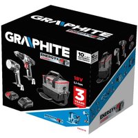  GRAPHITE 58G016 (шуруповерт, фонарь, 1 АКБ, сумка)