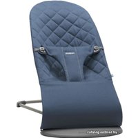 Шезлонг BabyBjorn Bliss Cotton (хлопок, midnight blue)