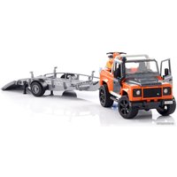 Набор Bruder Land Rover Defender Station Wagon with trailer 02599