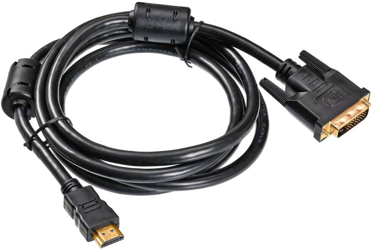 

Кабель Buro HDMI-19M-DVI-D-1.8M