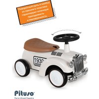 Каталка Pituso Ретро 665-White (молочный)
