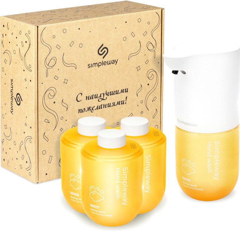 

Дозатор для жидкого мыла Simpleway SW97963 (желтый)