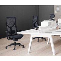 Офисное кресло SitZone CH-283A-P1 (сетка, черный) в Бобруйске