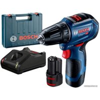 Дрель-шуруповерт Bosch GSR 12V-30 Professional 06019G9020 (с 2-мя АКБ, кейс)