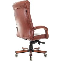 Офисное кресло Бюрократ T-9928WALNUT/CHOK (светло-коричневый)