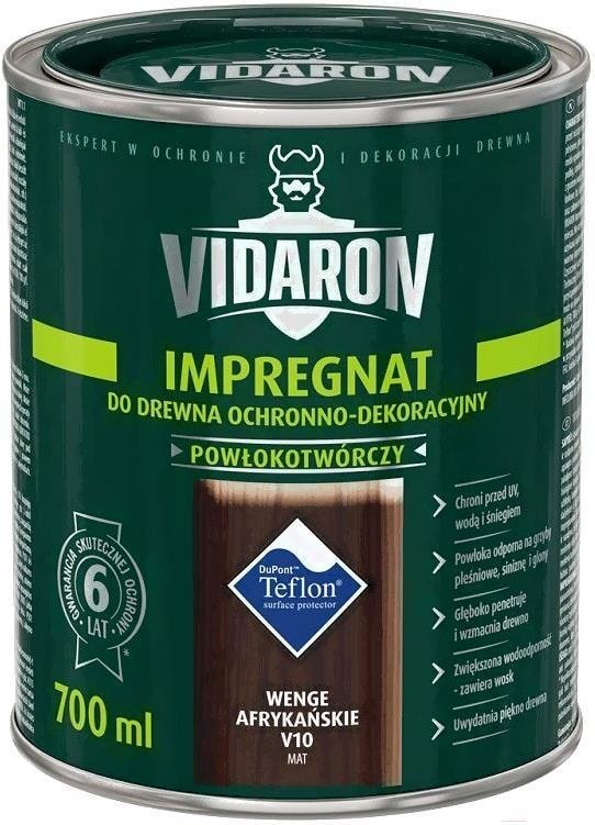 

Пропитка Vidaron Impregnant V10 (0.7 л) (африканское венге)