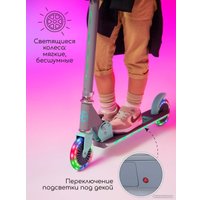 Двухколесный детский самокат Amarobaby Energy AB23-27ENE/0912 (серый/мятный)