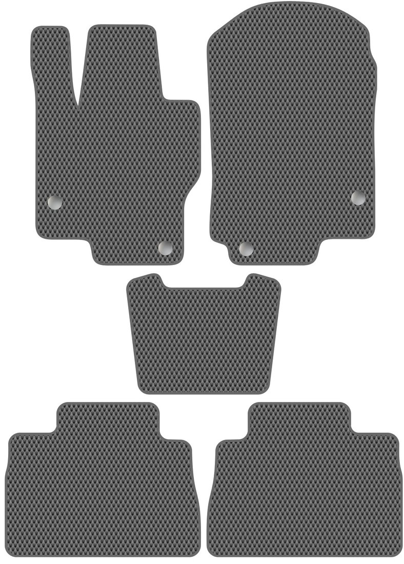 

Комплект ковриков для авто Alicosta Mercedes-Benz GLE Coupe (suv / C167) 2019 - Н.В. (серый, ромб)