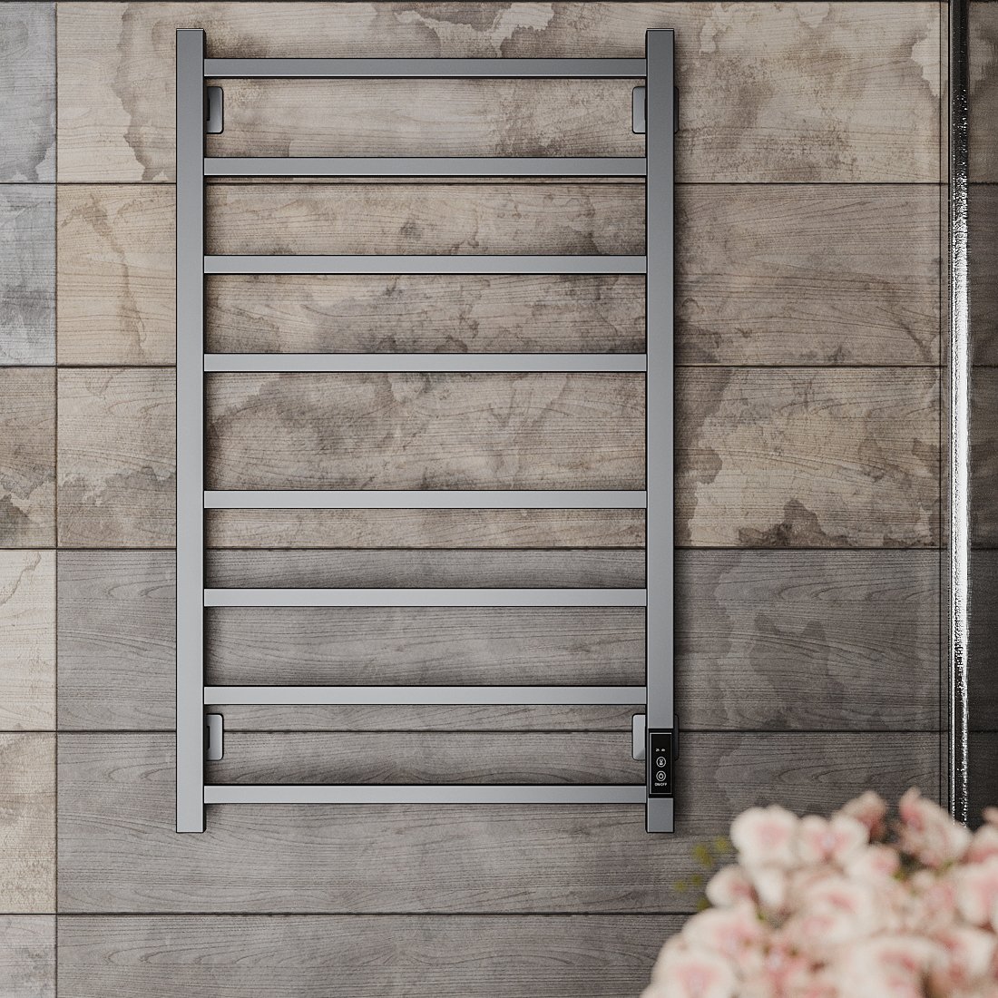 

Полотенцесушитель Roxen Square BK-109SW-8T 11050-5385B (черный)