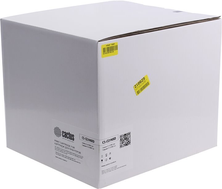 

Картридж CACTUS CS-CE390XD (аналог HP 90X (CE390XD))