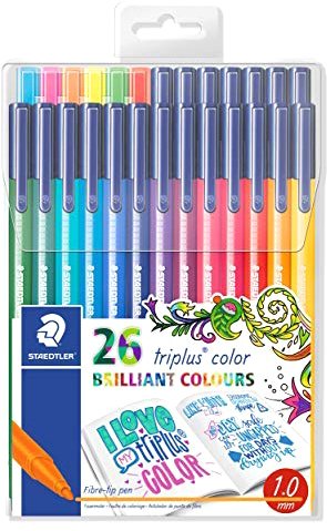 

Фломастеры Staedtler Триплюс 323 TB26 JB (26 шт)