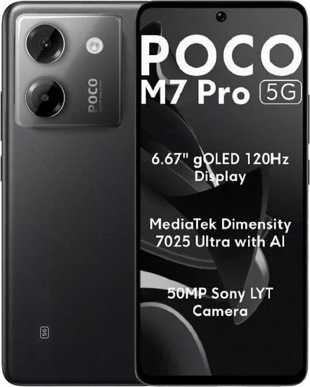 POCO M7 Pro 5G 8GB/256GB wersja międzynarodowa (czarny)