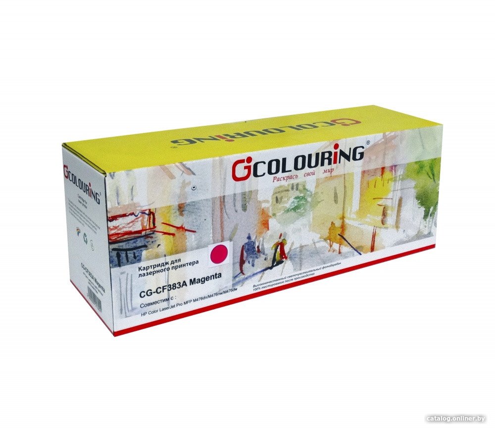 Картридж Colouring CG-CF383A (аналог HP 312A (CF383A))