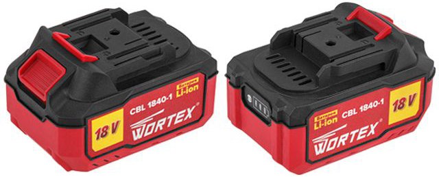 

Аккумулятор Wortex CBL 1840-1 0329187 (18В/4 Ah)