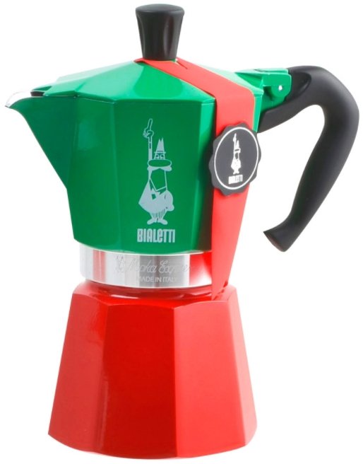

Гейзерная кофеварка Bialetti Moka Express 5322/NP (3 порции)