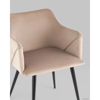 Стул Stool Group Джоэл с подлокотниками vd-joel-b5 (велюр бежевый)