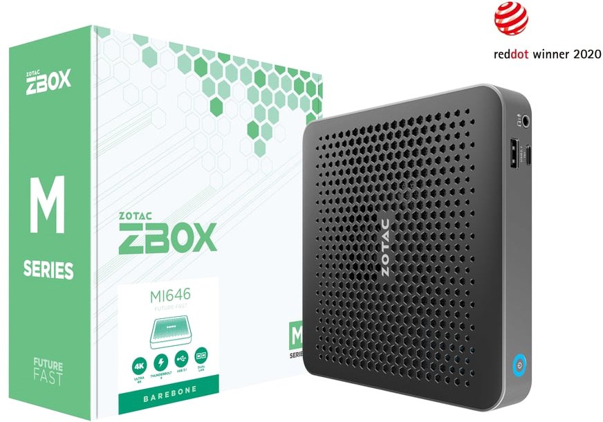 

Баребон ZOTAC ZBOX edge MI646