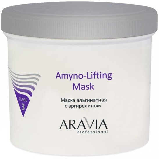 

Aravia Маска для лица альгинатная Professional Amyno-Lifting 550 мл