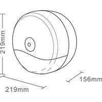 Диспенсер для бумажных салфеток Ksitex TH-903W