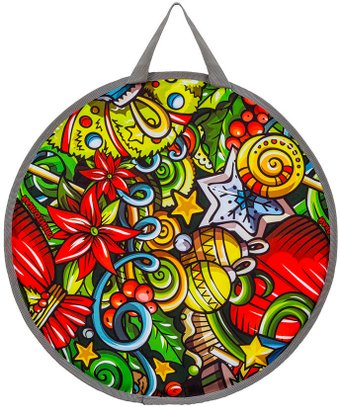 Ледянка Тяни-Толкай мягкая круглая (Xmas)