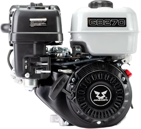 

Бензиновый двигатель Zongshen GB270B 1T90QW271