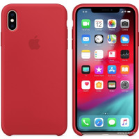 Чехол для телефона Apple Silicone Case для iPhone XS Max Red