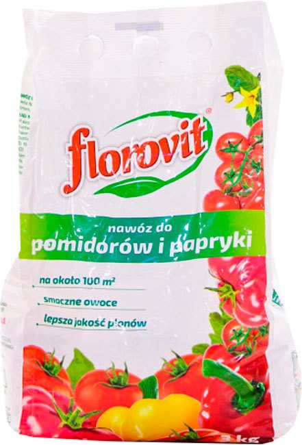 

Удобрение Florovit Для томатов и перца (3 кг, пакет)