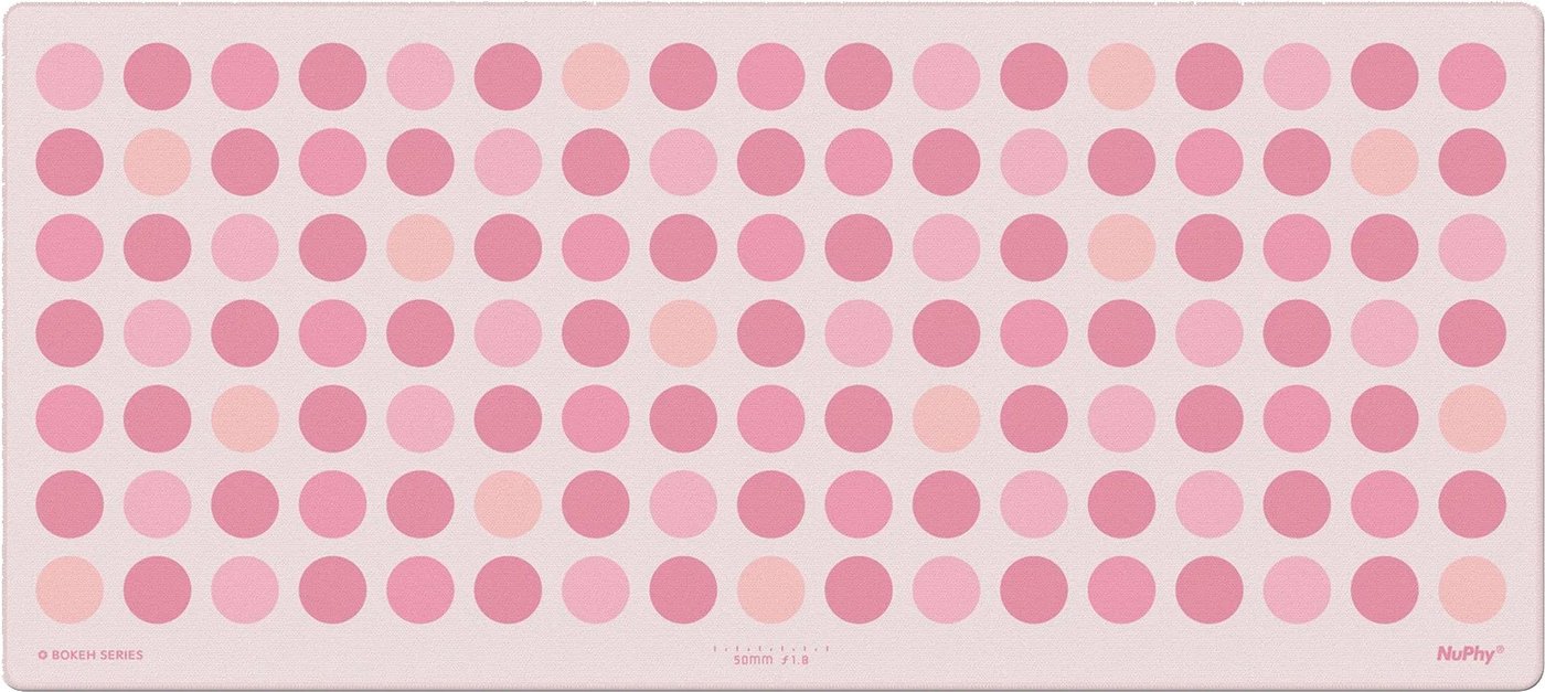 Коврик для стола NuPhy Bokeh Deskmat Inca Rose (розовый)