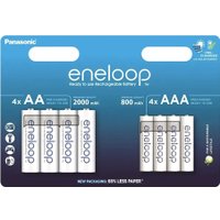 Аккумулятор Panasonic Eneloop AAA+AA BK-3MCDE+BK-4MCDE/8CP (8шт)