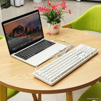 Клавиатура Yuemi MK06C (белый, нет кириллицы)