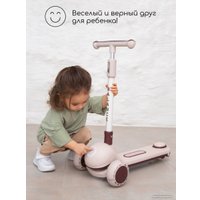 Трехколесный самокат Amarobaby Balance AB23-27BAL/0212 (кремовый/коричневый)
