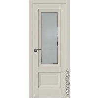 Межкомнатная дверь ProfilDoors 2.90U L 80x200 (магнолия сатинат, стекло square матовое)