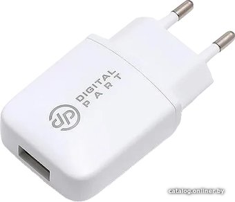 Сетевое зарядное Digital Part P20 Plus (с кабелем microUSB)