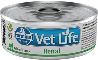 

Консервированный корм для кошек Farmina Vet Life Renal Wet Food Feline 0.085 кг