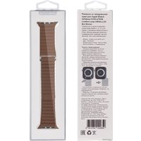 Ремешок Evolution AW44-LL01 для Apple Watch 42/44 мм (nut brown)