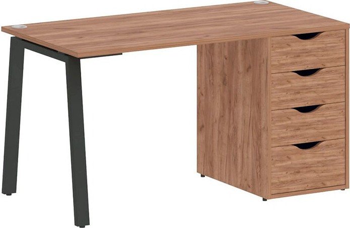 

Стол Riva Home Office VR.SP-3-138.4.A Anthracite (янтарный дуб)
