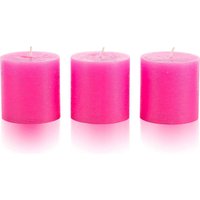 Набор свечей Мелт 75 мм (3 шт, розовый)