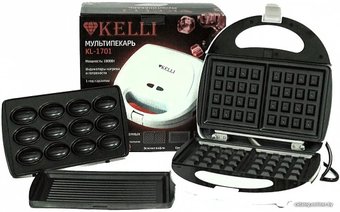 Многофункциональная сэндвичница KELLI KL-1701