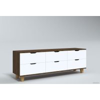 Комод Миркомодоф Майн 15 (дуб бурбон/белый)