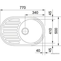 Кухонная мойка Franke ROG 611 (графит)