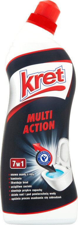 

Средство для унитаза KRET Multi Action 7 в 1 750 мл