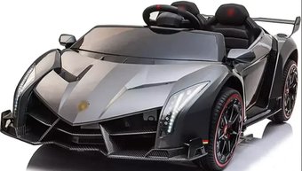 Электромобиль Chi Lok Bo Lamborghini Veneno 2022 (черный)