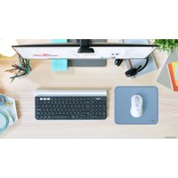 Коврик для мыши Logitech Studio Series (серо-голубой)