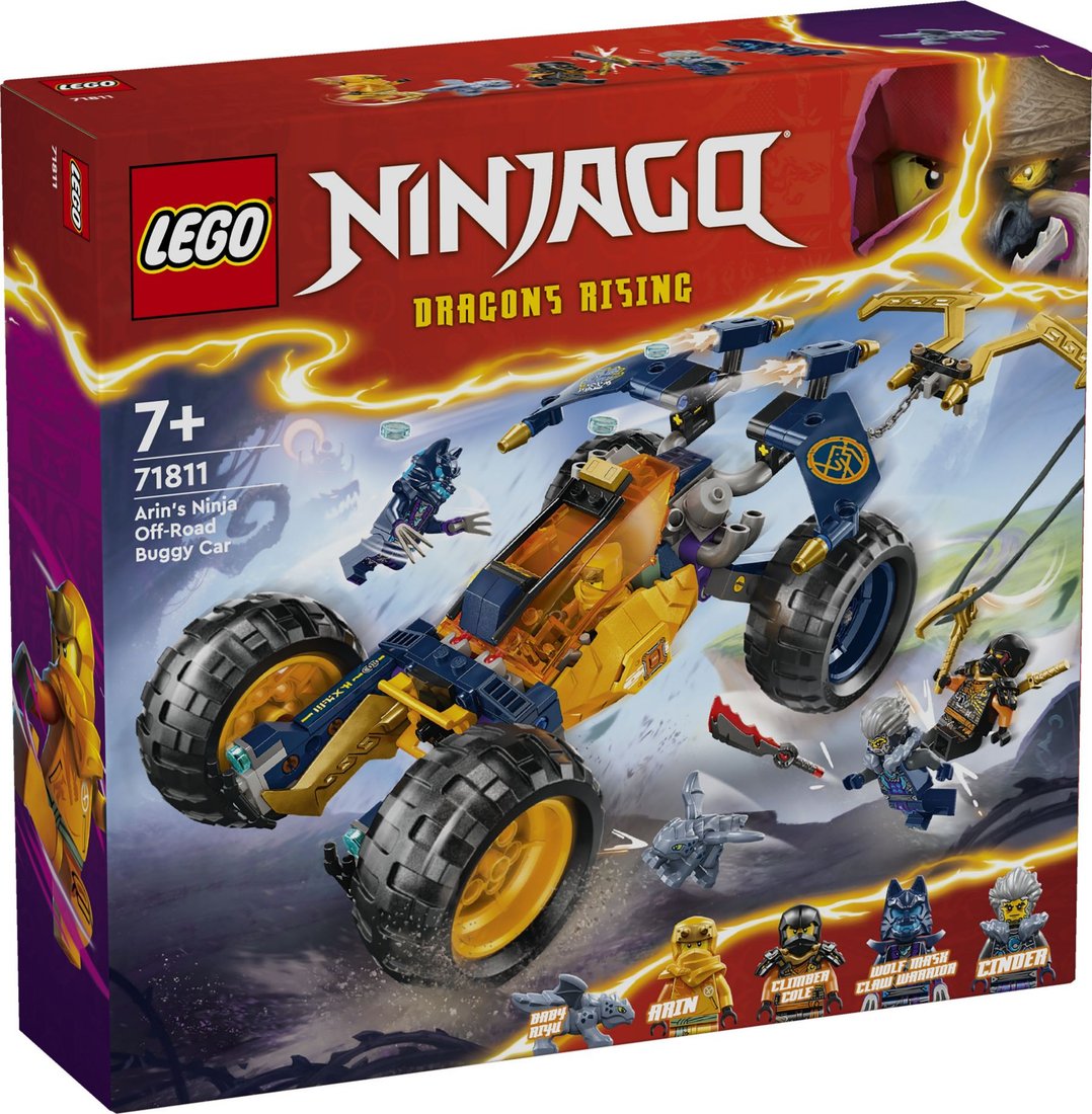 Конструктор LEGO Ninjago 71811 Внедорожник-багги ниндзя Арин