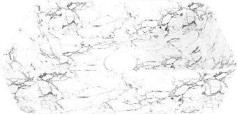 Умывальник Teymi Helmi 50 T50294 (белый мрамор)