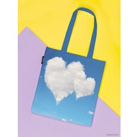 Сумка шоппер JoyArty Облака в форме сердца bsh_22893